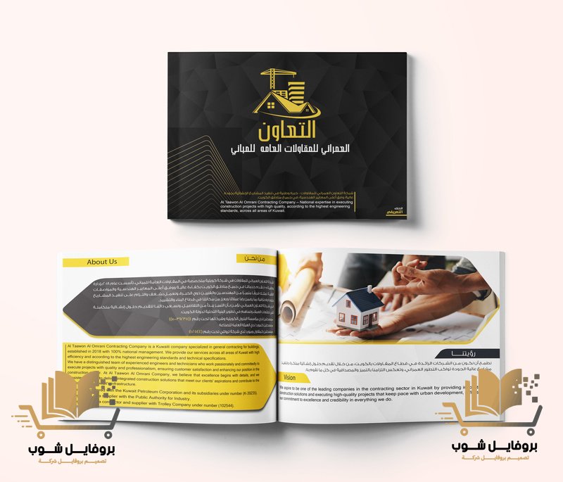 أفضل سعر تصميم بروفايل شركة احترافي - اختر باقتك الآن! سعر تصميم بروفايل شركة