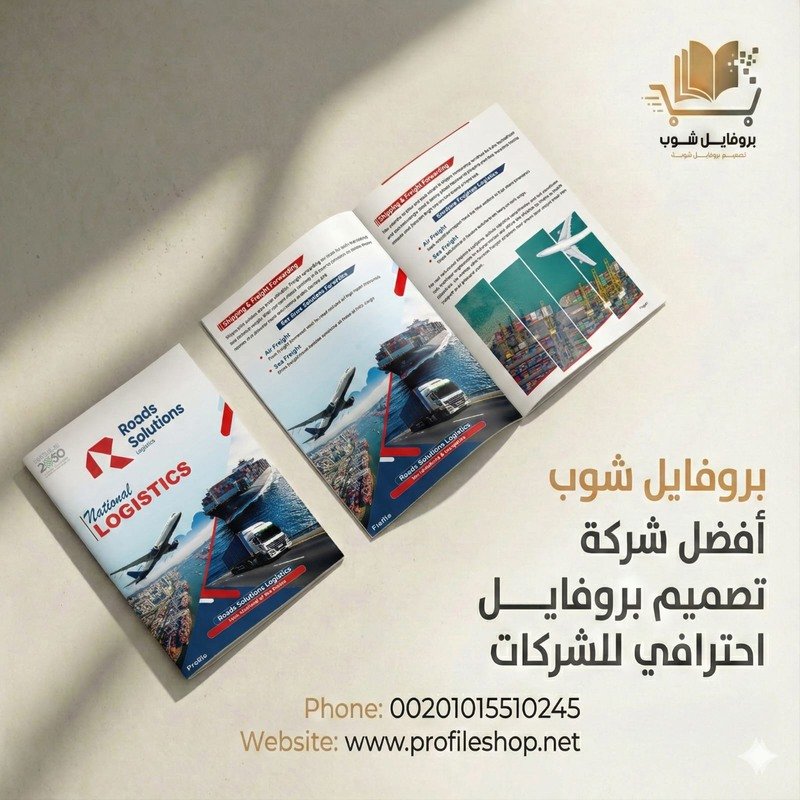 تحميل بروفايل شركة PDF | احصل على نموذج بروفايل احترافي بروفايل شركة PDF