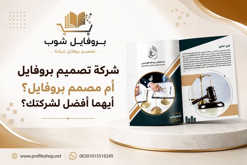 شركة تصميم بروفايل أم مصمم بروفايل؟ أيهما أفضل لشركتك؟ شركة تصميم بروفايل أم مصمم بروفايل