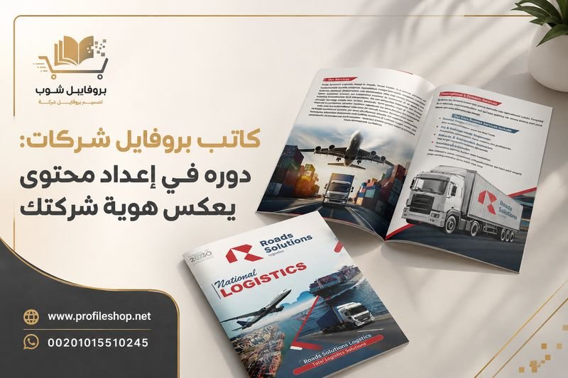 كاتب بروفايل شركات: دوره في إعداد محتوى يعكس هوية شركتك كاتب بروفايل شركات