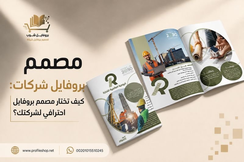 مصمم بروفايل شركات: كيف تختار مصمم بروفايل احترافي لشركتك؟ مصمم بروفايل